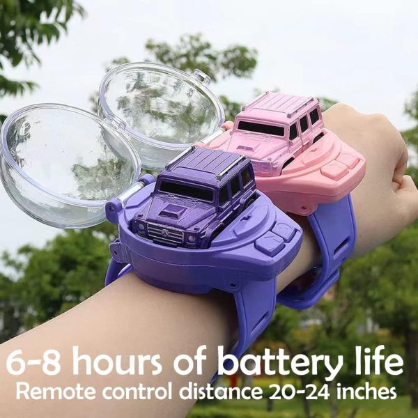 Mini Car With Remote Control Mini Remote Control Car Watch Racing Car Charging Rc Small Car Kids Toys