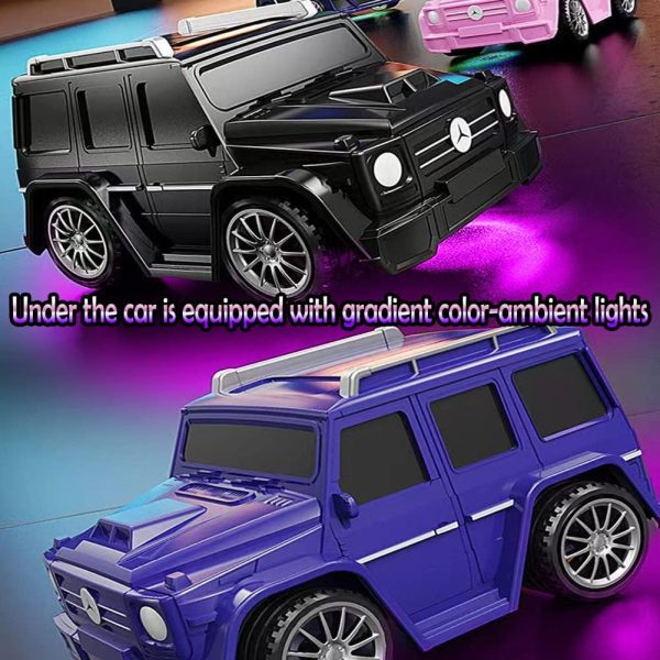 Mini Car With Remote Control Mini Remote Control Car Watch Racing Car Charging Rc Small Car Kids Toys